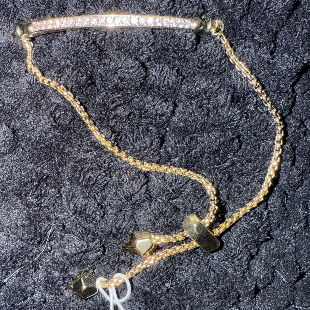 NWT Kendra Scott OTT beautiful Gold adjustable chain bracelet⭐️ Host Pick ⭐️ - Picture 4 of 9